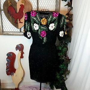 VINTAGE Fantasy of Esister Max Dress